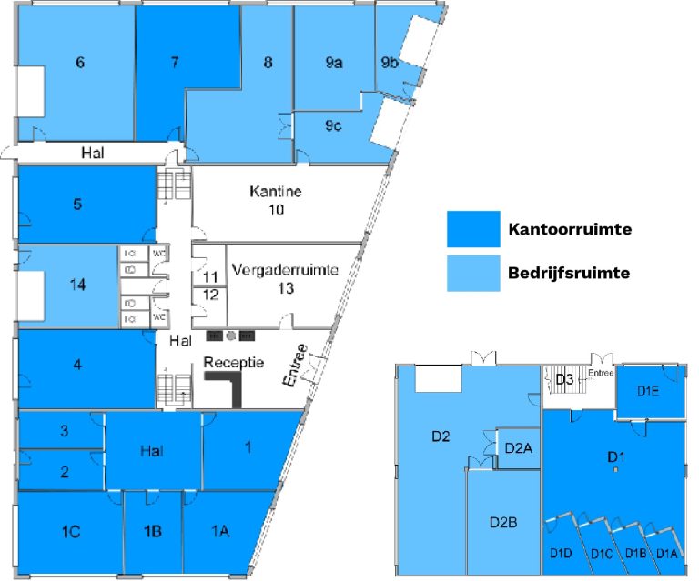 Plattegrond Verzamelgebouw Reeuwijk